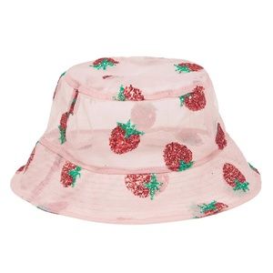 Lirika Matoshi Strawberry Dress Bucket Hat